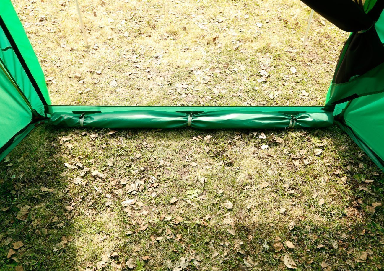 Летняя палатка ЛОТОС 3 Саммер (встроенное дно, стеклокомпозитный каркас)