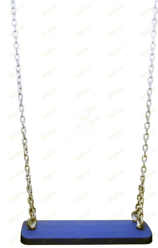 Качели одиночные с металлическим вкладышем IgraGrad синие