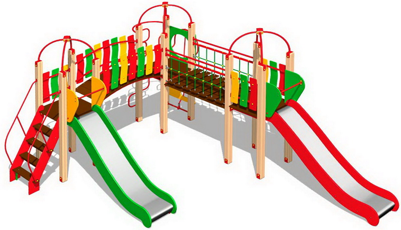 Детский игровой комплекс ZION Снежный барс (КД014)