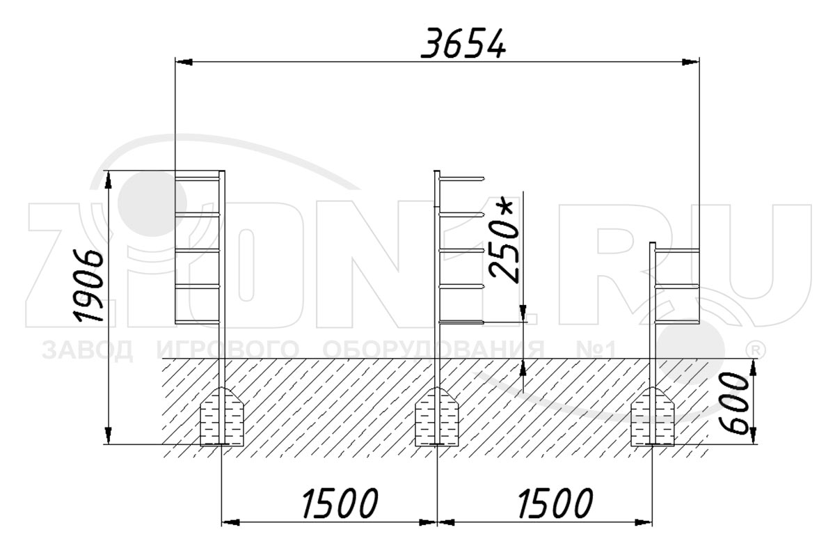 Комплект лазов ZION Месяц-1 (ЭЛ041)