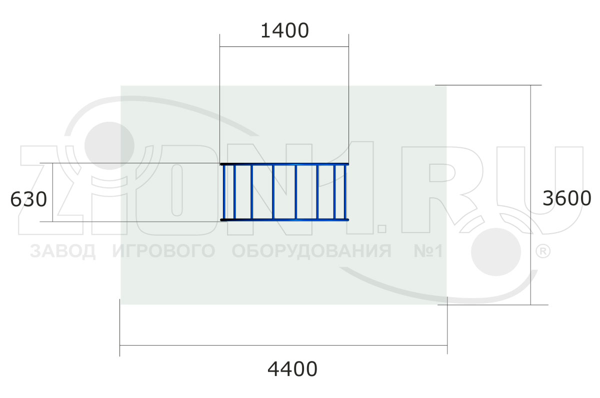 Лаз ZION Лиана малая (ЭЛ035)