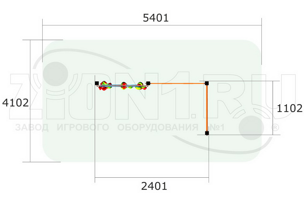Спортивный комплекс ZION СГК-8 (КС011)