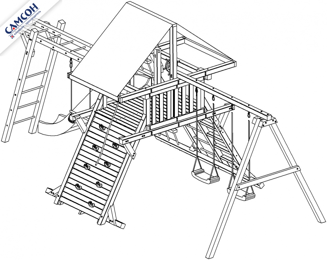 Детская площадка ТАИТИ Самсон