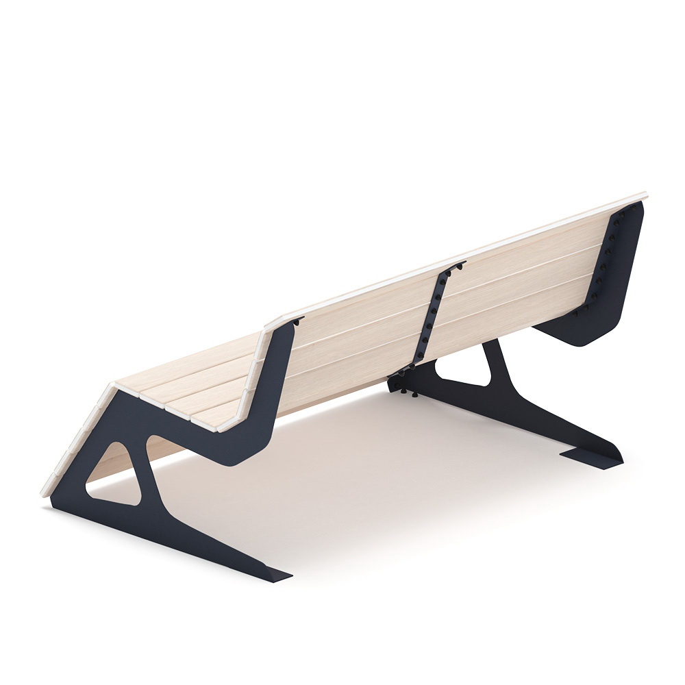 Шезлонг парковый (Светлый дуб) МФ 42.02.05-11