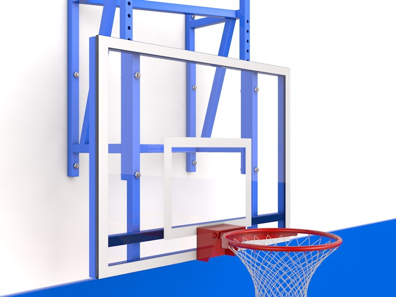 Ферма под тренировочный щит с регулировкой высоты (01.505)