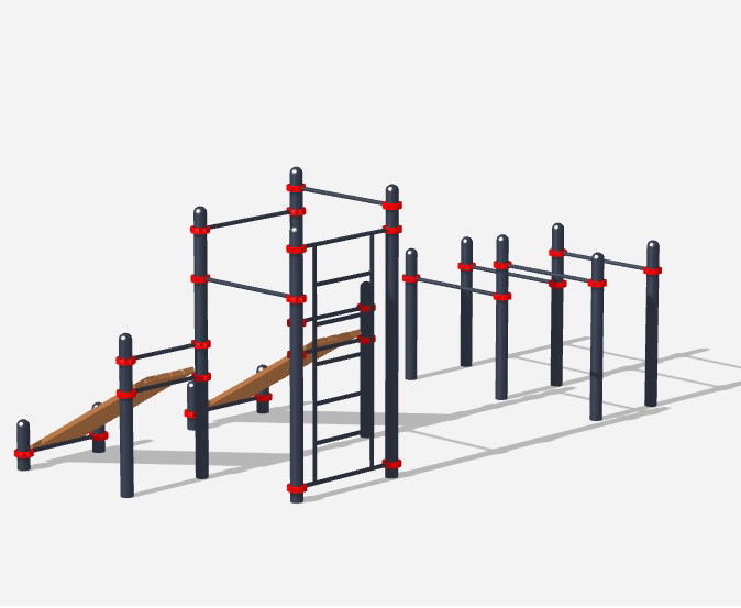 Уличный атлетический комплекс ВОРКАУТ 28 (89)