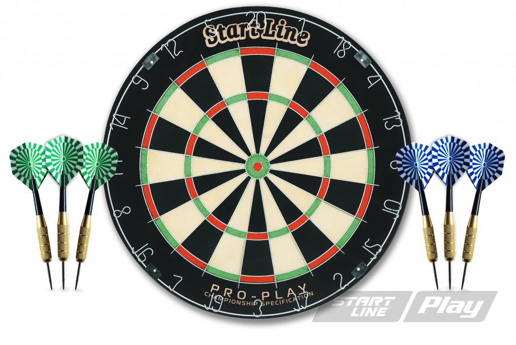 Дартс, комплект START LINE Pro-Play