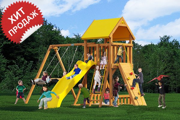 Детский деревянный игровой комплекс ВЕРСАЛЬ
