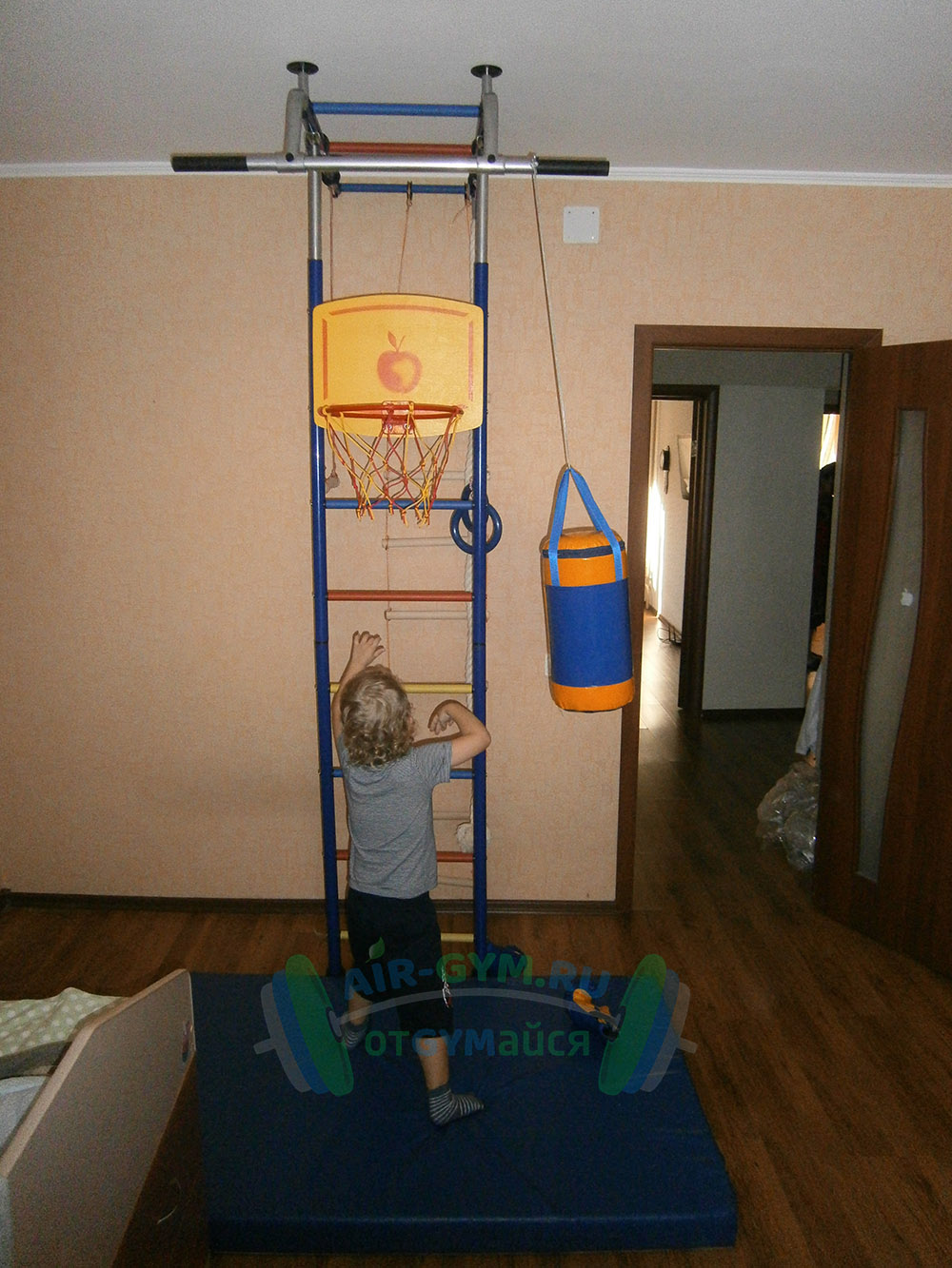 Кольцо баскетбольное со щитом "Пионер"