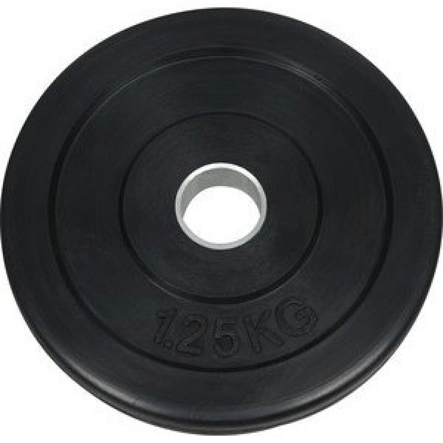 Диск обрезиненный NT121 черный д25,6мм 1,25кг