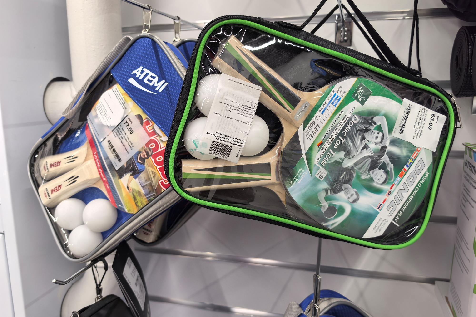 Наборы для настольного тенниса