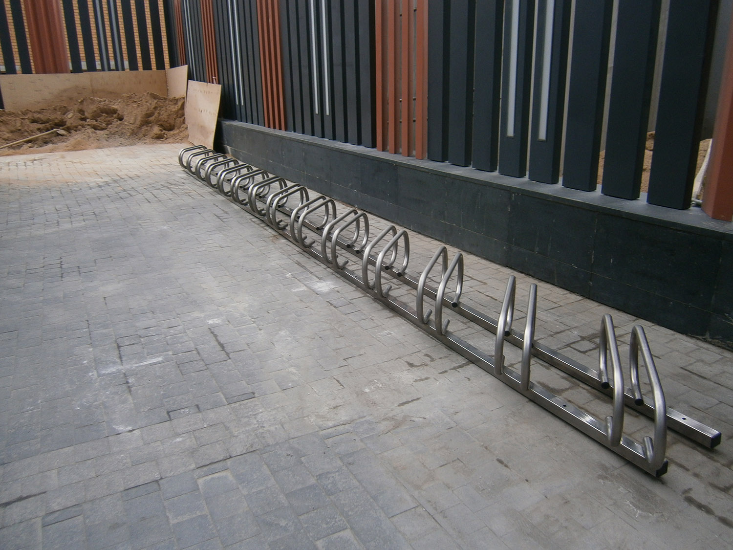 Велопарковка VP71A-45 ТУР де ФРАНС, нержавеющая сталь