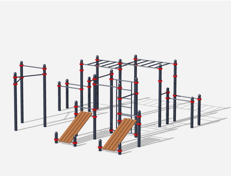 Уличный атлетический комплекс ВОРКАУТ 37 (108)