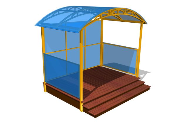 Навес теневой ZION театральный ТНПО2.3 (ТН059)