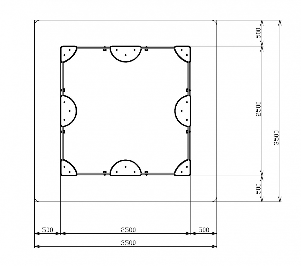 МАКСИ песочница (ракушки) ИО 5.01.04-01