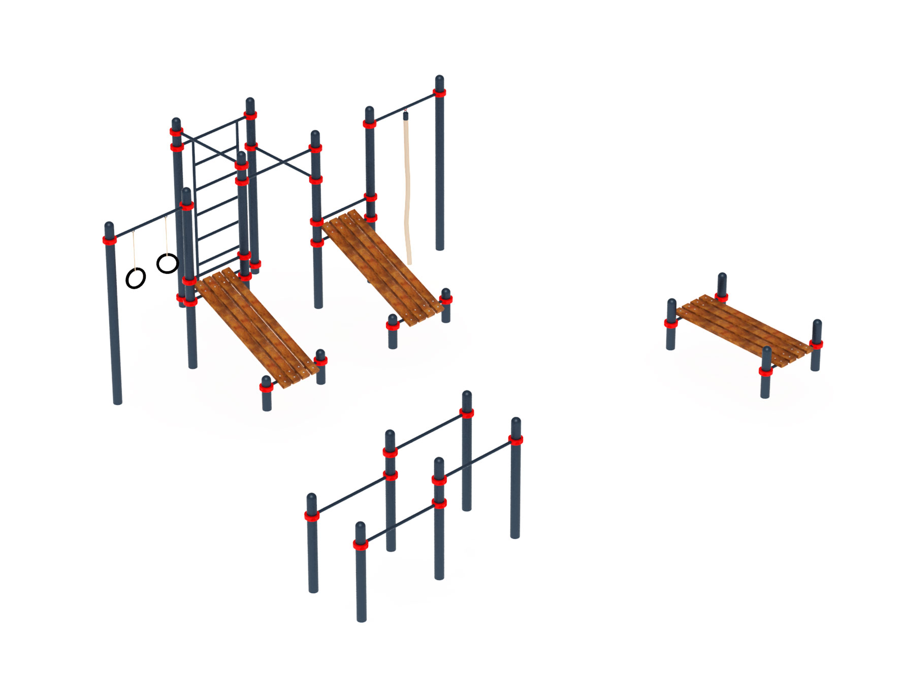 Уличный атлетический комплекс ВОРКАУТ 31 (108)