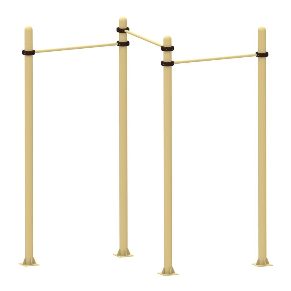 Трехсекционный турник-змейка Air-Gym YSK24