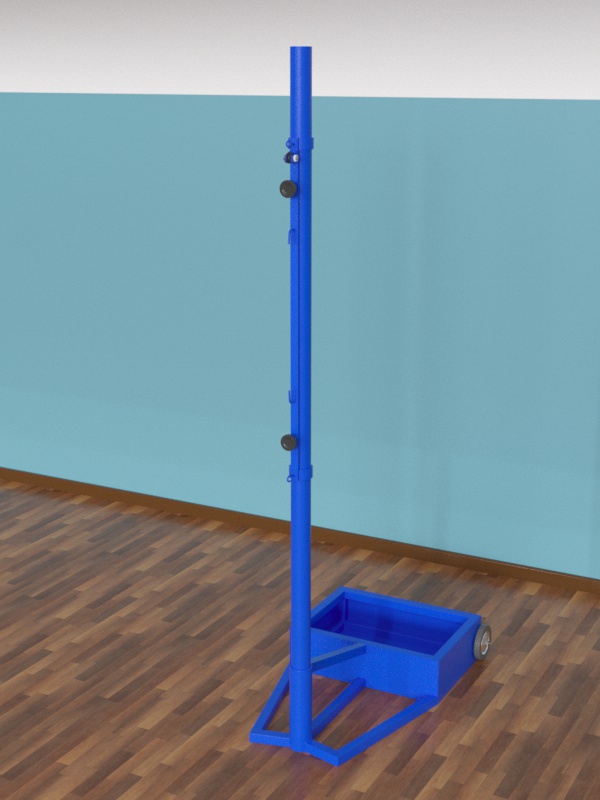 Стойки волейбольные мобильные с площадкой под груз (03.112)