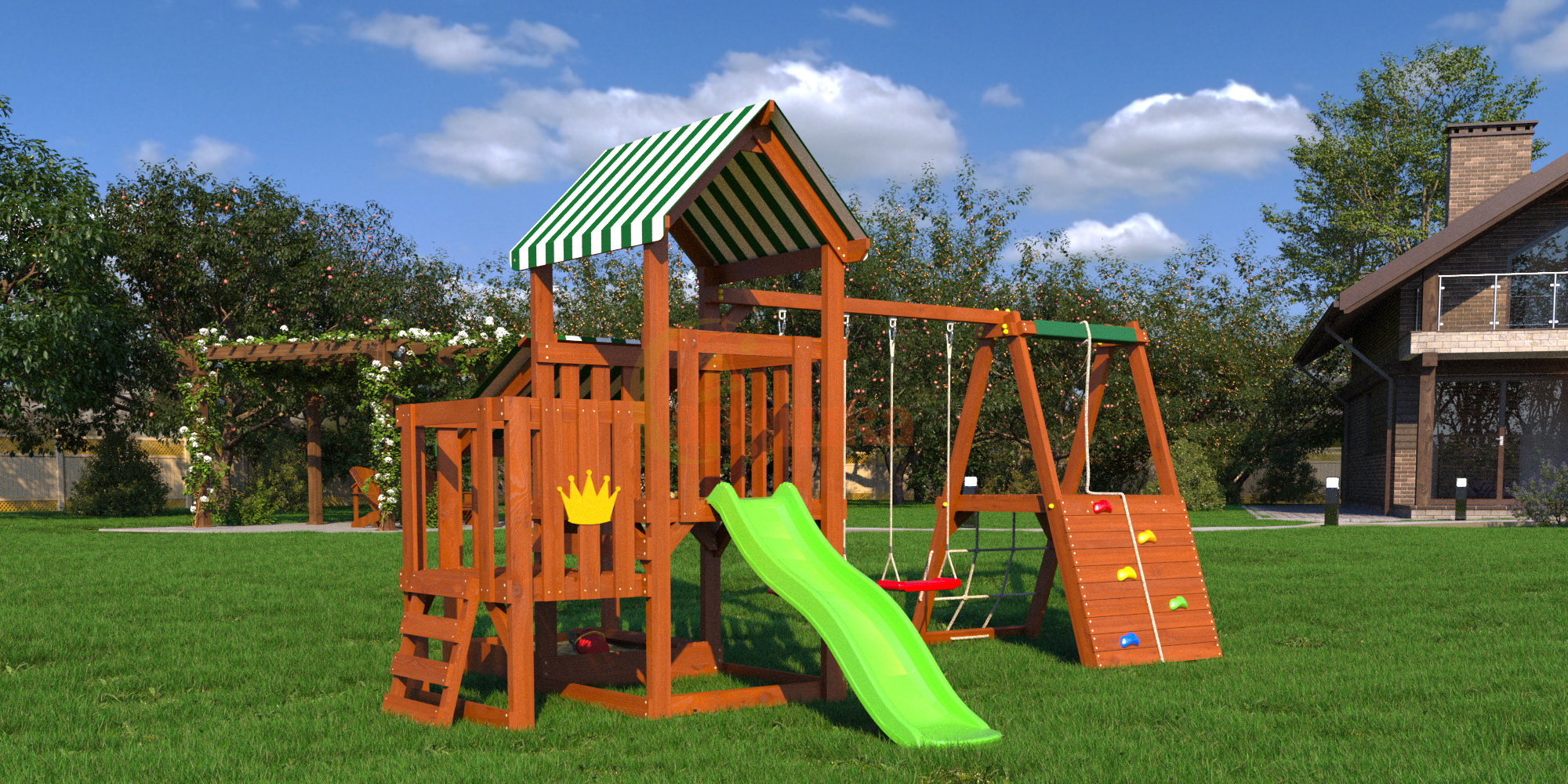 Детская площадка Савушка TooSun 6