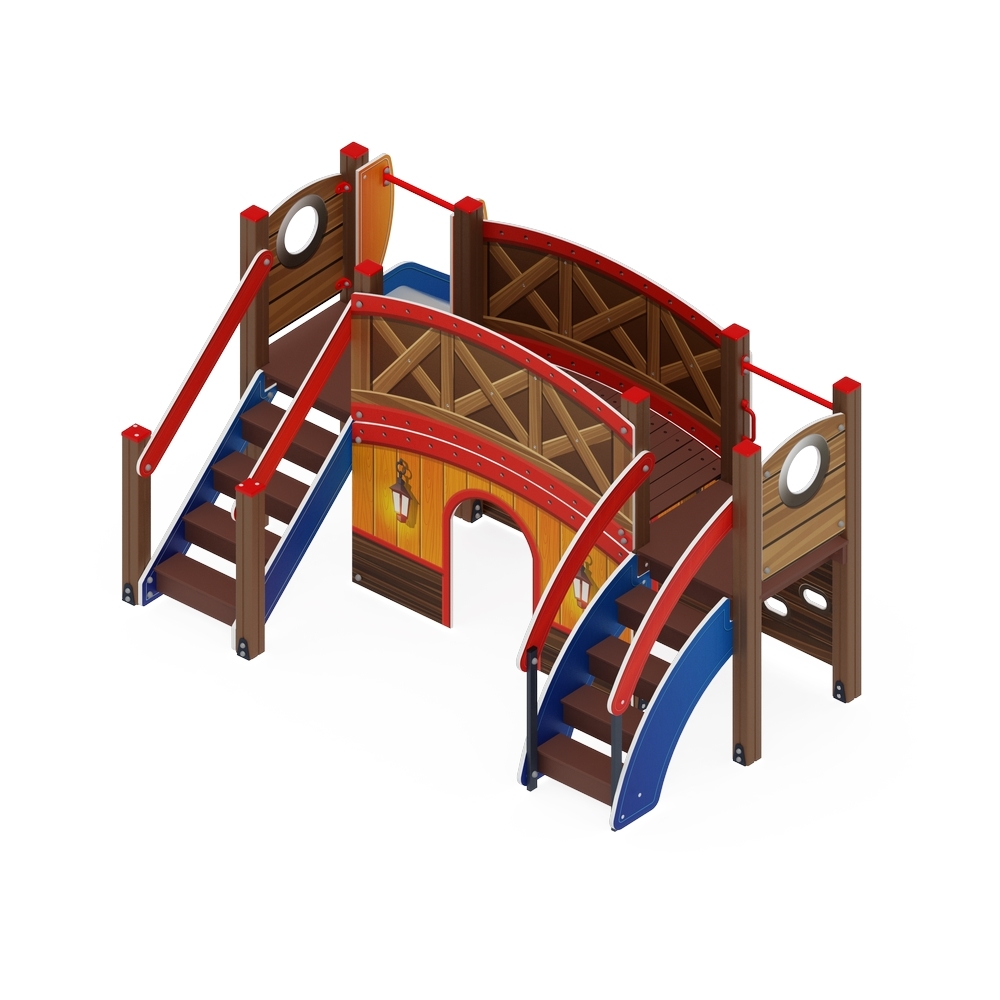 КАРАПУЗ детский игровой комплекс ДИК 1.001.01 (H=900)