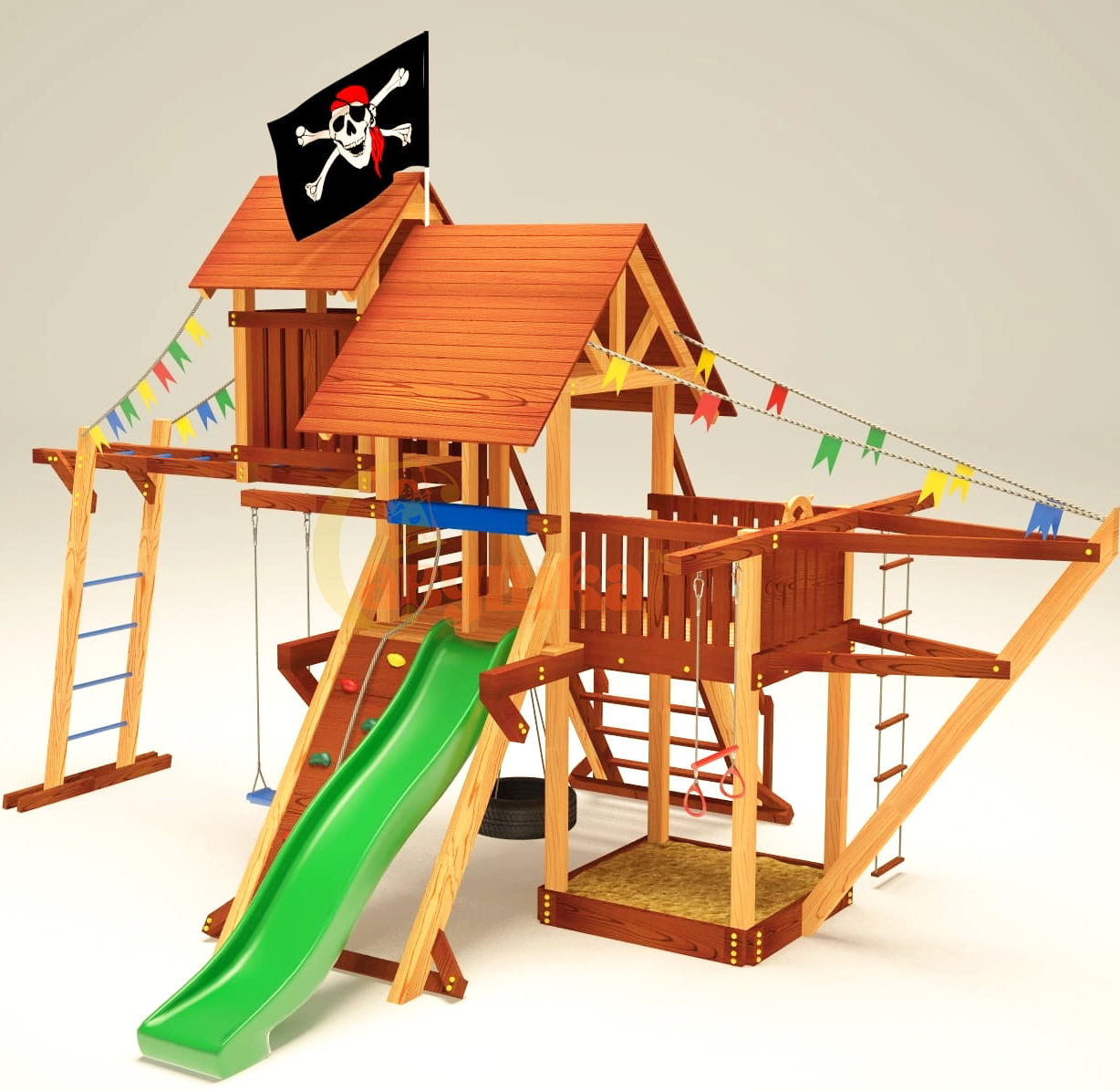 Игровой комплекс Савушка Lux - 7