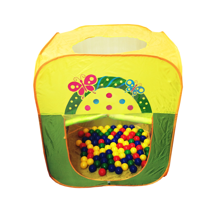 Игровой домик "Квадратный" + 100 шариков CBH-21