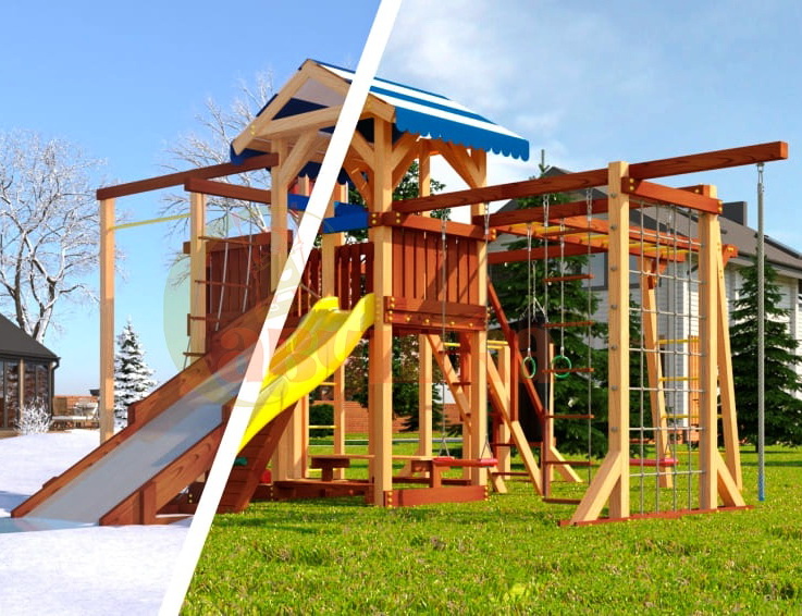 Детская площадка Савушка Семейная "4 сезона"– 10