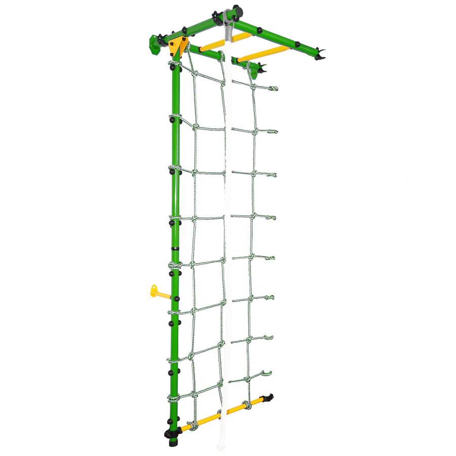 Рукоход-Лайт Юный Атлет с сеткой зелёный/желтый