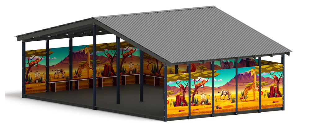 Теневой навес (Сафари) МФ 70.8.5-10