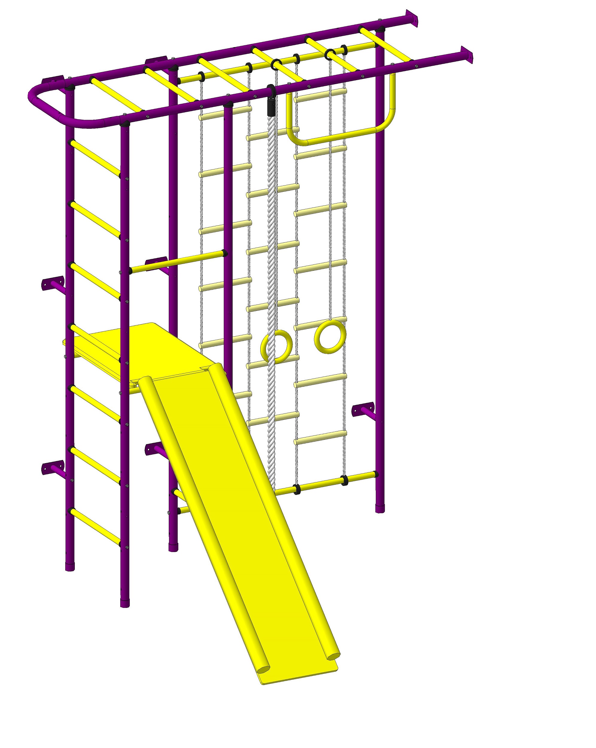 ДСК Пионер 11Л пурпурно/жёлтый