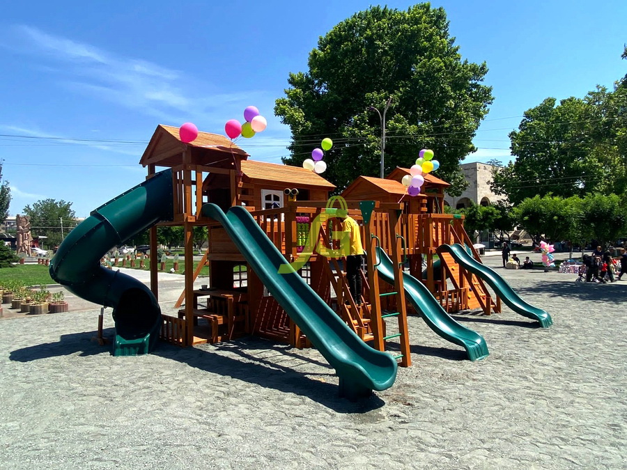 Детская деревянная площадка IgraGrad Домик 7