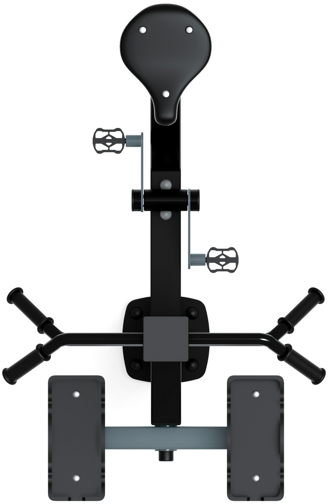 Тренажер уличный СТЕП+ВЕЛО (серый) СТ 018-13