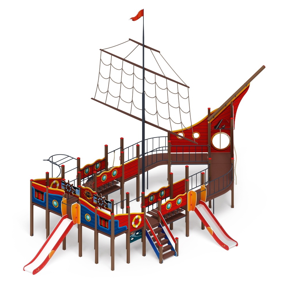 КАРАВЕЛЛА детский игровой комплекс ДИК 2.03.3.04-02 (H=1200; H=1500)