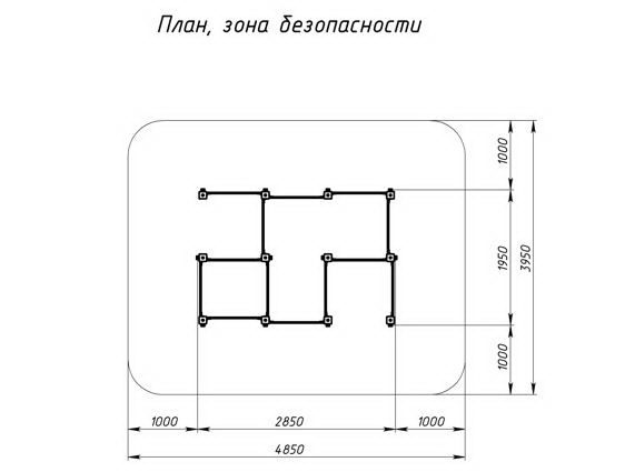 Лабиринт КУБИК 3 (Граффити) игровая форма МФ 20.01.03-10