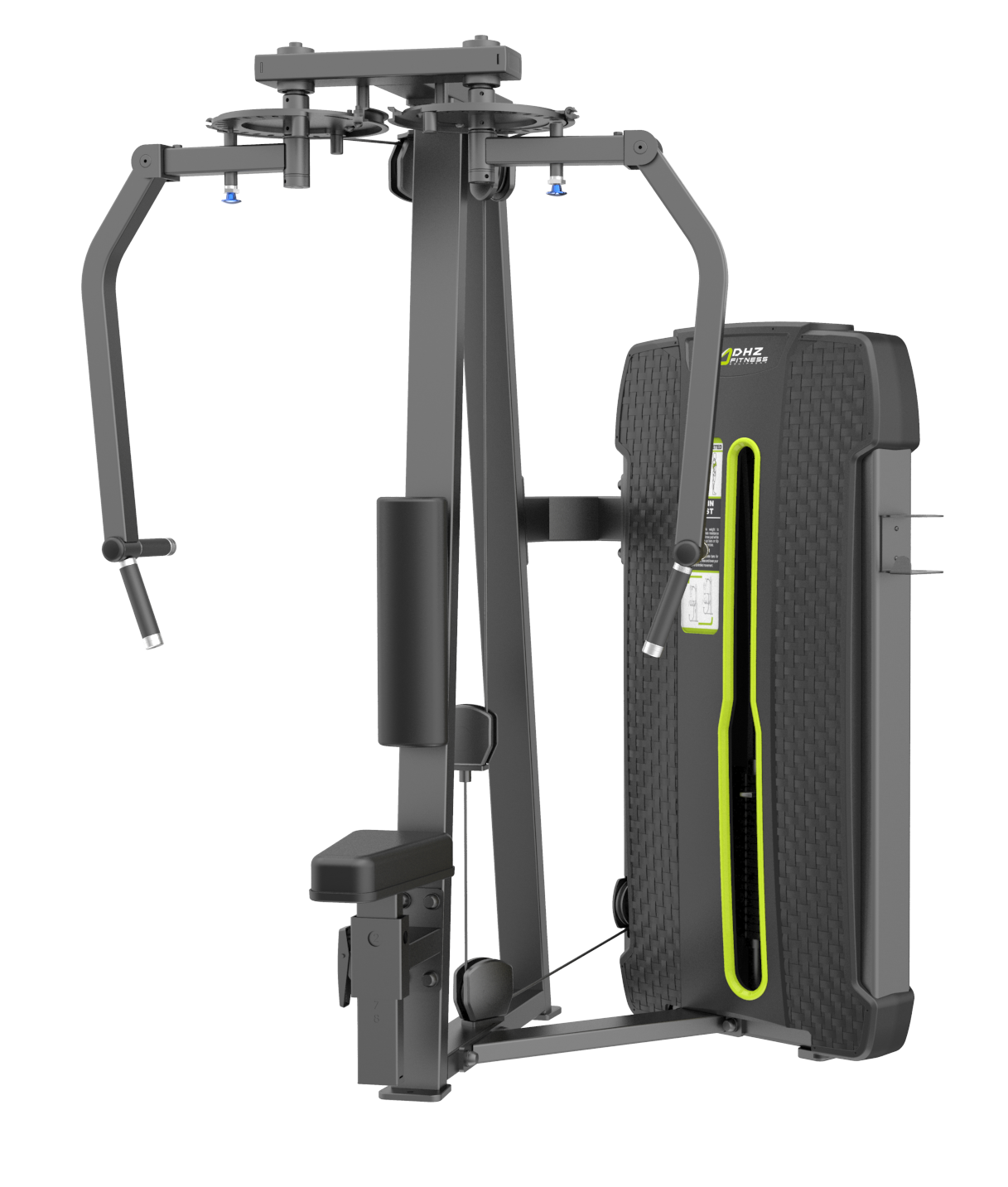 E-4007A Баттерфляй - задние дельты. Стек 109 кг