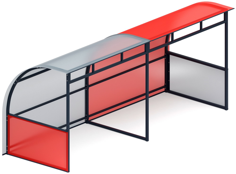 Теневой навес для колясок (2 секции) МФ 742.01