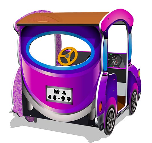 Игровой макет ZION Машинка Жук