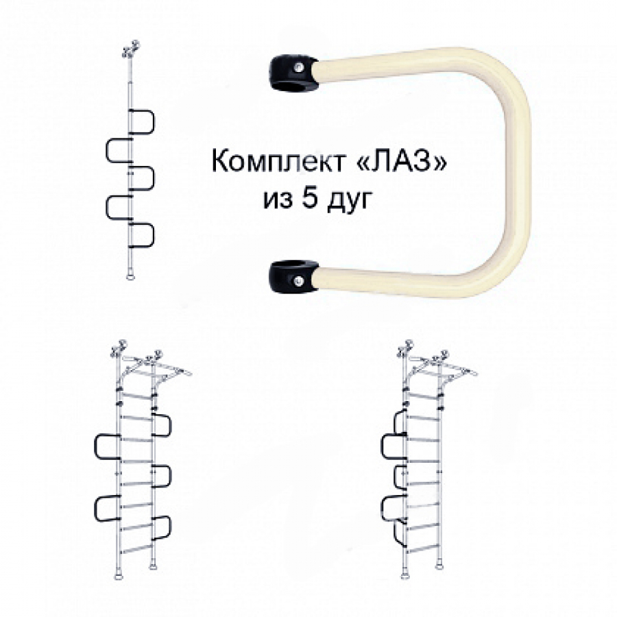 Лаз белый антик золото ДСК ВО 92.34 Карусель