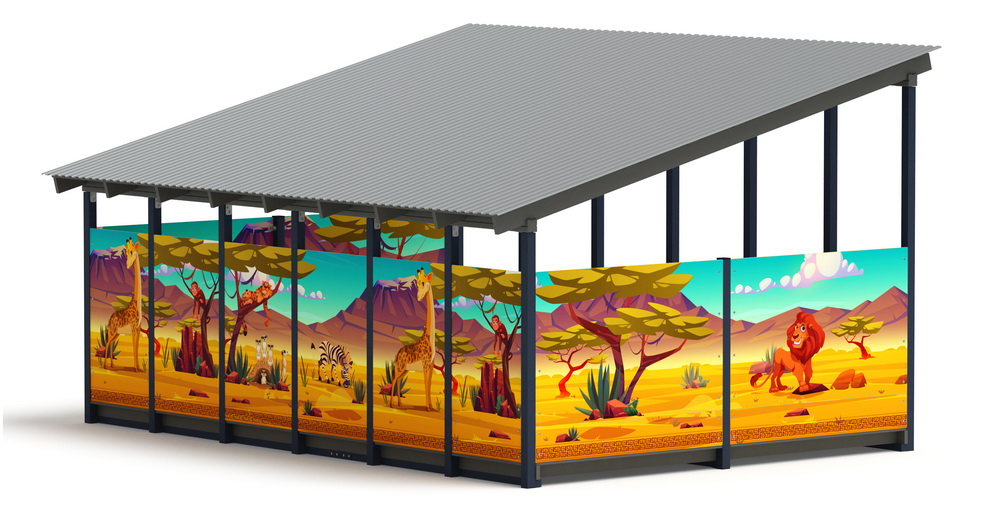 Теневой навес (Сафари) МФ 71.6.4-10