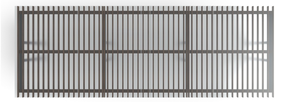 Пергола Тент (прямая) МФ 77.04.03 /с поликарбонатом/