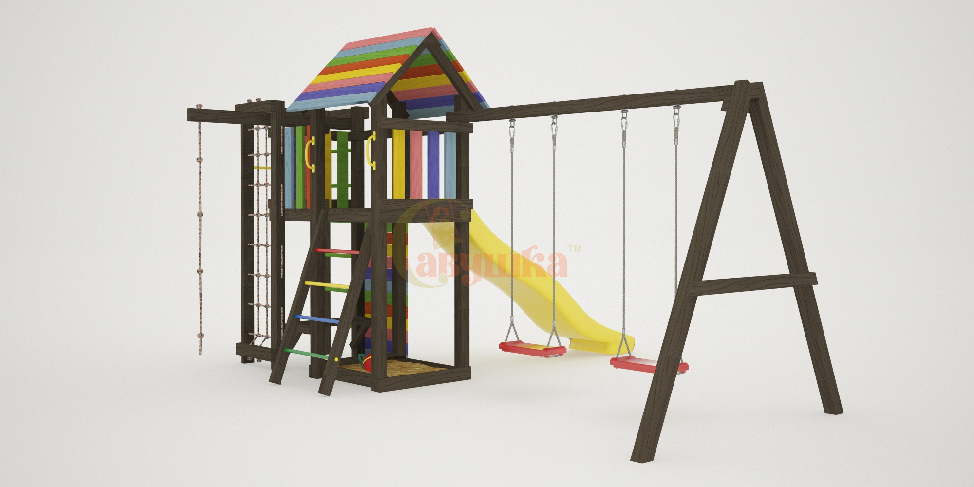 Детская площадка Савушка Мастер-10 (Brown Color)