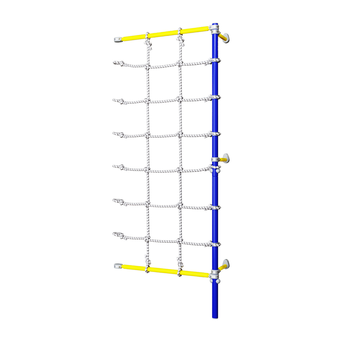 Комплект с канатным лазом пристенный Dop7 Romana (6.18.00-45) синяя слива