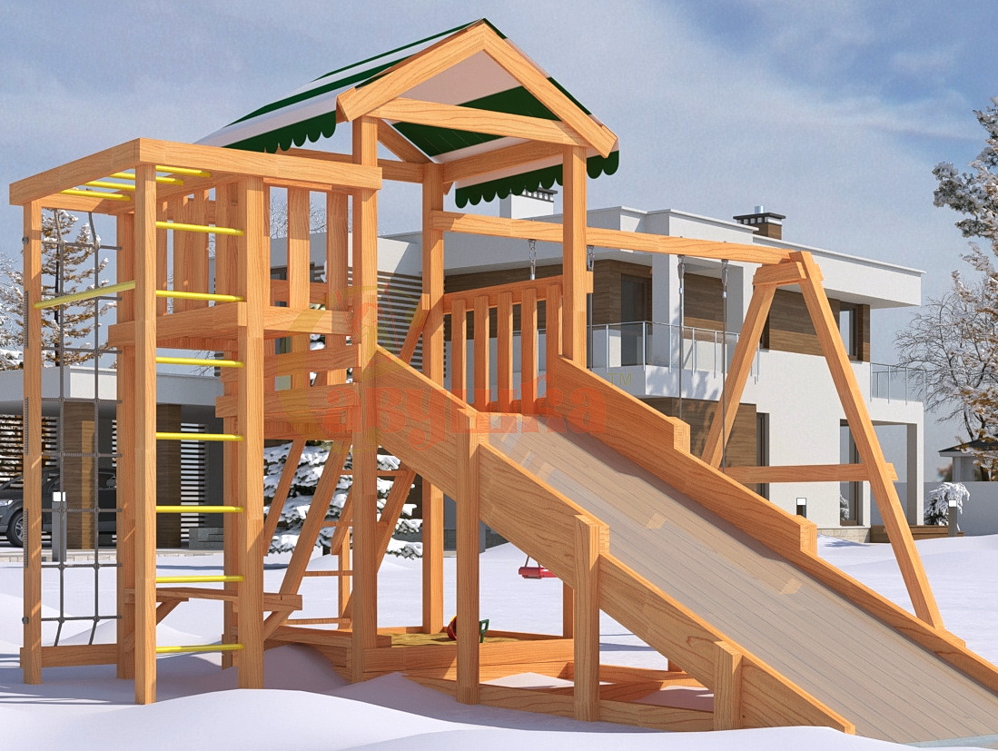 Детская площадка Савушка 4 сезона Мастер 3