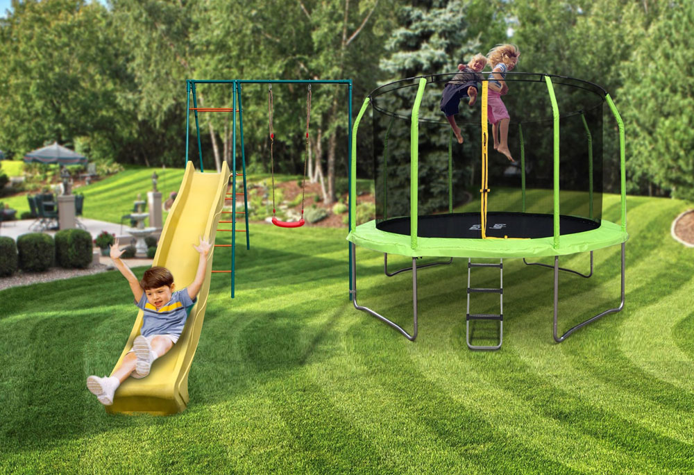 Пластиковая горка, скат 3 метра, для Кузнечик и Элит