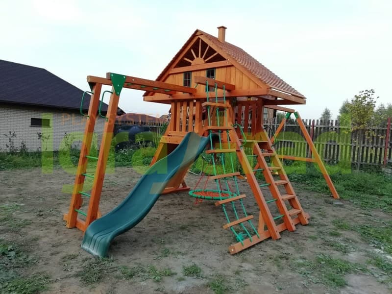 Детская площадка IgraGrad Крепость Фани с рукоходом (домик)