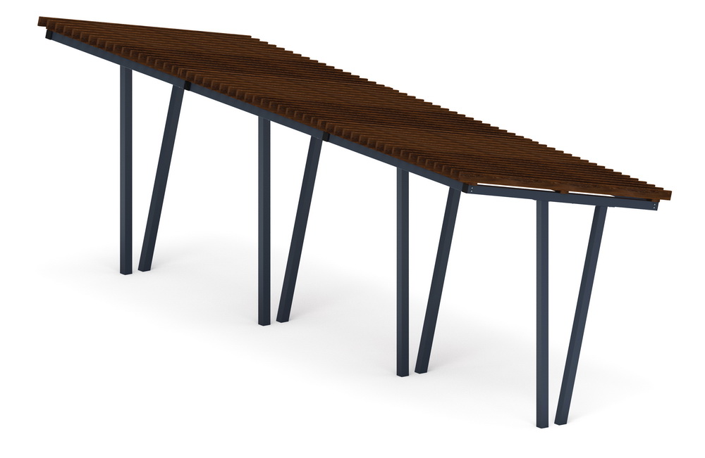 Пергола Тент (наклонная) МФ 77.03.03-01 /без поликарбоната/