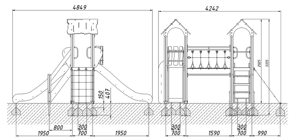 Детский игровой комплекс ZION Мечта (КД052)