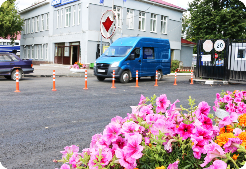 Столбик сигнальный упругий ССУ-750.000 СБ