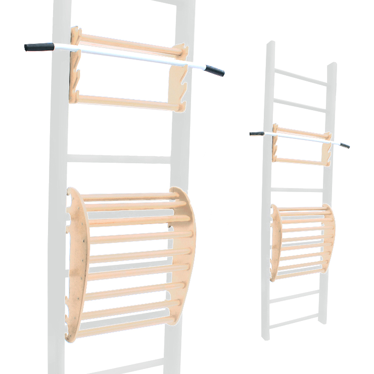 ДСК "Карусель" тренажер для осанки №2 гребёнка + турник СВЕТЛЫЙ