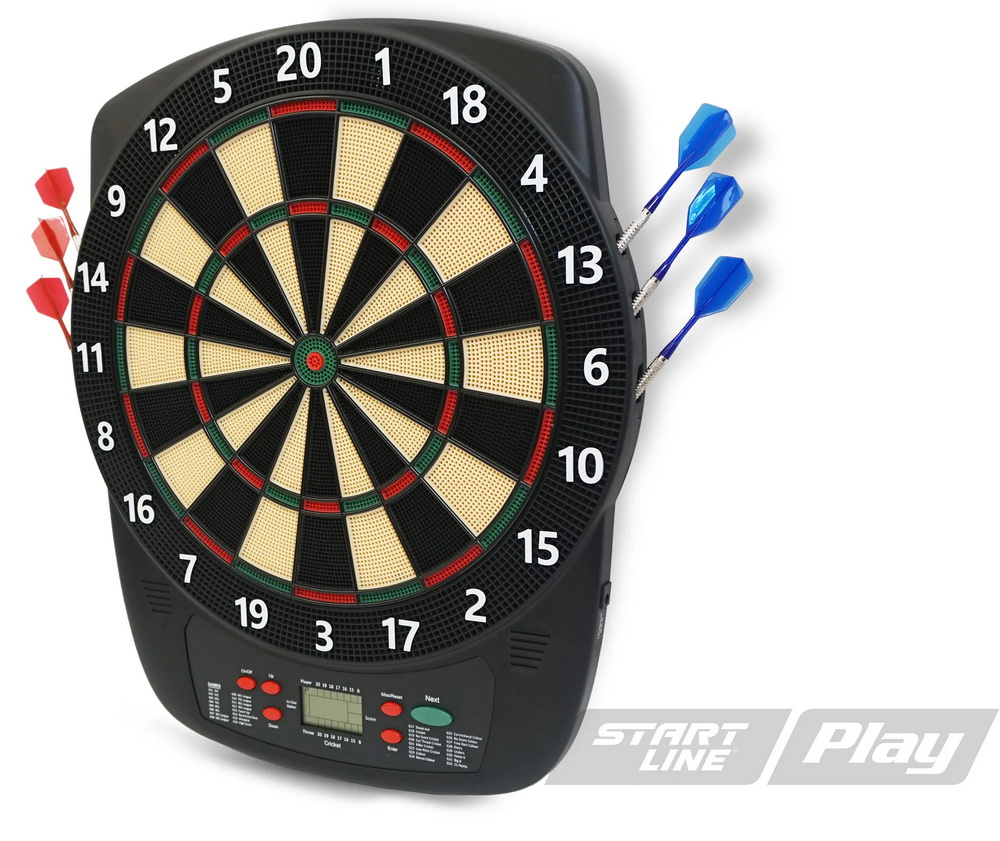 Комплект для игры в электронный дартс START LINE Electronic Dartboard